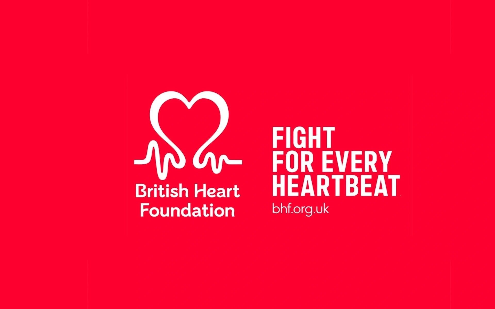 Proud to support the British Heart Foundation